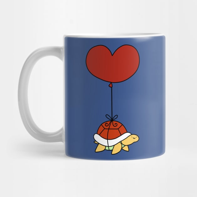 Heart Balloon Turtle by saradaboru